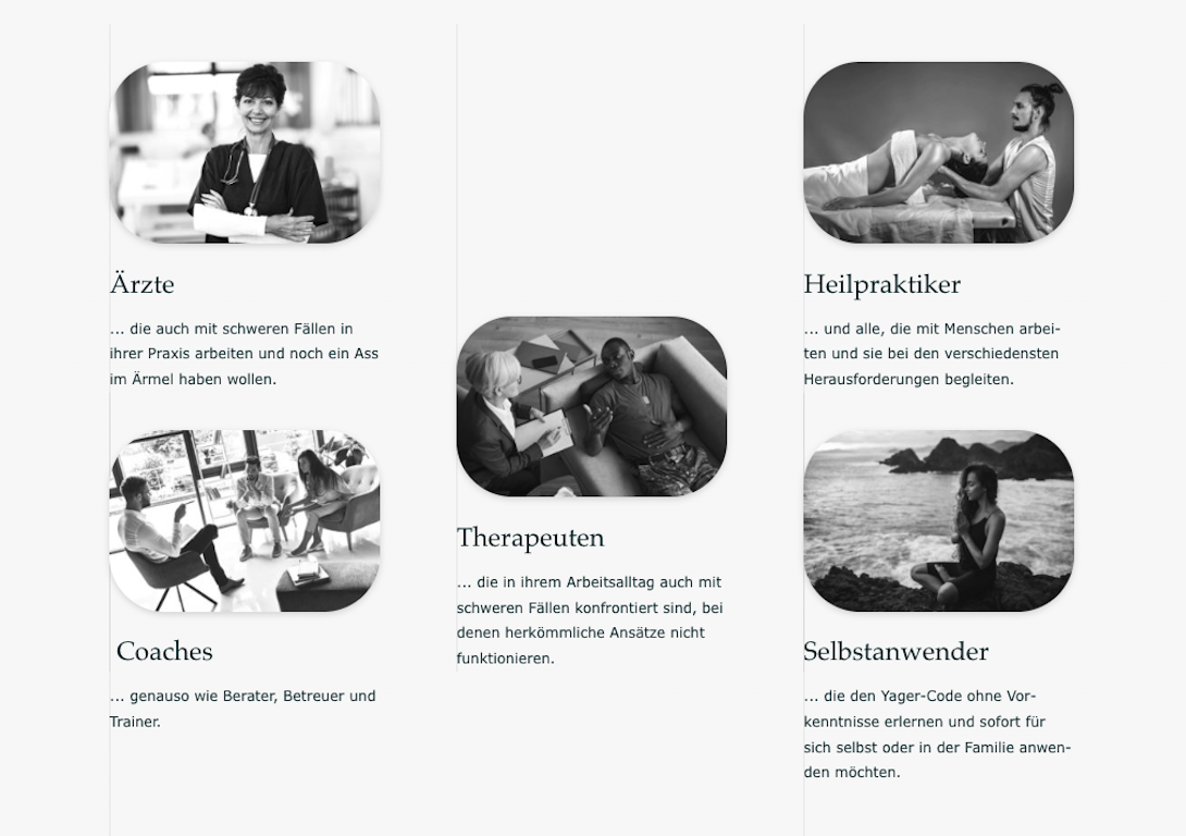 Für wen ist der Yager-Code geeignet